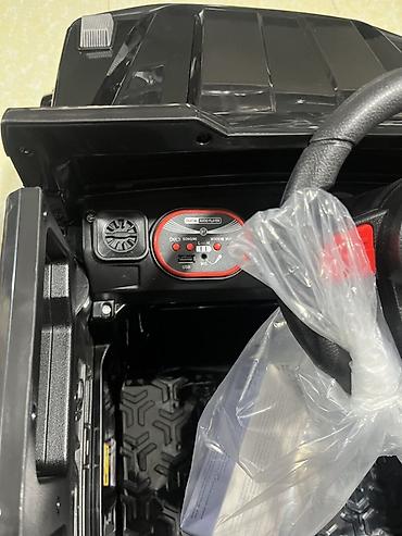 детская машинка: Uşaq üçün elektrikli miniatür off-road avtomobil - Korpus: qara — 3