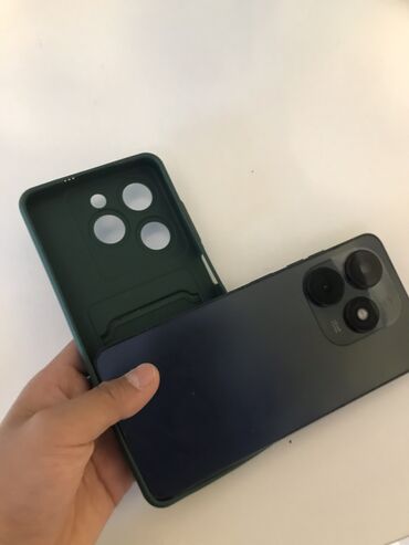 телефон кадамжай: Tecno Spark Go 2024, Жаңы, 128 ГБ, түсү - Боз, 2 SIM