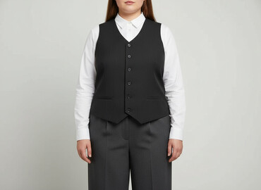 massimo dutti kamizelka damska: Women`s waistcoat, size 6XL