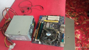 купить материнские платы: Материнская плата, Б/у, AFOX, LGA775, Mini-ATX, Для ПК