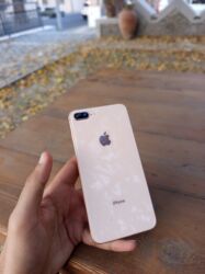 сотовый телефон fly ezzy 9: IPhone 8 Plus, 64 GB, Rose Gold, Zəmanət, Barmaq izi, Simsiz şarj