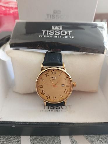 agli saat: Tissot kişi qol saatı – klassik dizayn Tissot brendi.italiya — 2