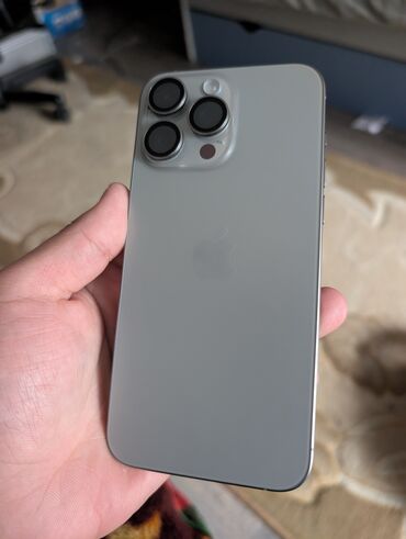 айфоны на запчасти: IPhone 15 Pro Max, Б/у, 256 ГБ, Blue Titanium, Кабель, 98 %