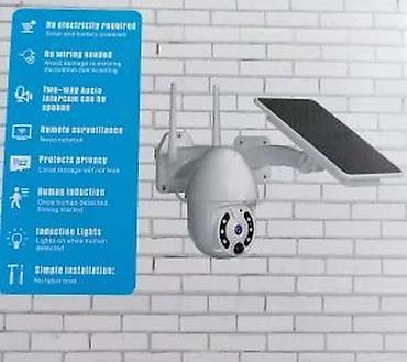 Kamere za video nadzor: Video nadzor PTZ wifi solar 16cam POE KIT FULLHD 12MP POKLON. Komplet — 27