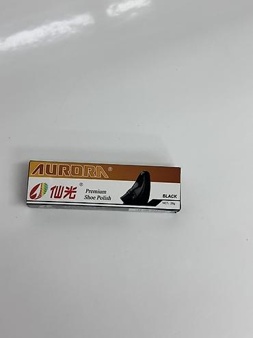мык сургуч: Крем‑воск для обуви AURORA Premium Shoe Polish, черный. - Цвет: Black — 1