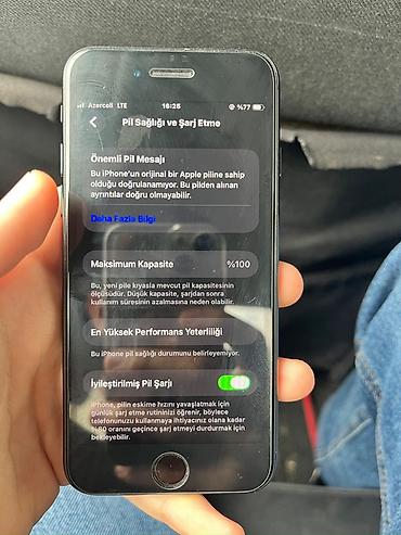 Apple iPhone: IPhone SE 2020, 64 GB, Qara, Barmaq izi — 10