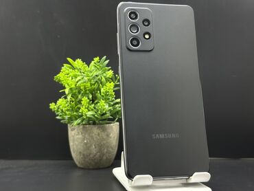 игровой набор для телефонов: Samsung Galaxy A52, Колдонулган, 256 ГБ, түсү - Кара, 2 SIM