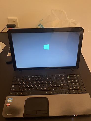 Toshiba: Toshiba Satellite noutbuku - Ekran: təxminən 15.6" LED, parlaq örtük — 2