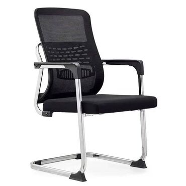 Кресла: Кресло Conf 50х50х99 черный Стул Офисное кресло Стул для конференц