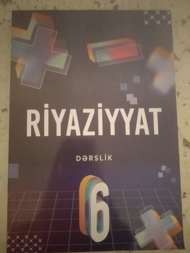 3 cu sinif riyaziyyat derslik pdf: 6-cı sinif riyaziyyat dərslik kitabı, işlənmiyib, kağızları yerindədi