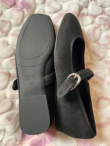 Туфли: Туфли, 38, 39, Zara, Новый, цвет - Черный, Самовывоз, Платная доставка — 2
