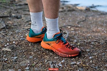 Кроссовки и спортивная обувь: Мужские кроссовки, 44, 45, 46, Merrell, Новый, цвет - Оранжевый, Самовывоз, Платная доставка — 19