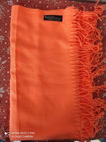 детский шарф снуд: Цвет - Оранжевый