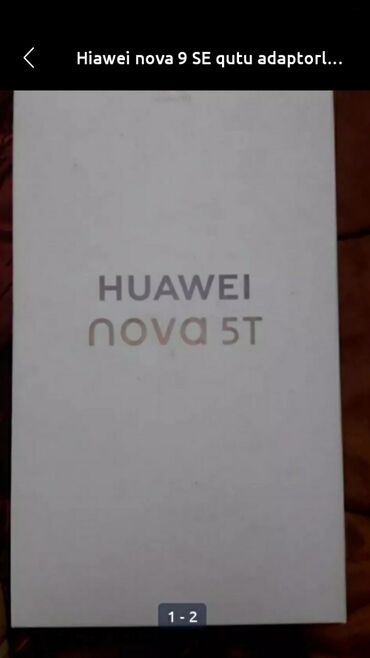 ikinci el telefon ucuz: Huavei nova 5 t telefon qutusu