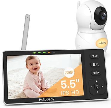 HelloBaby HB6081 Uşaq Nəzarət Kamerası 📹 Full HD 1080P – Aydın və