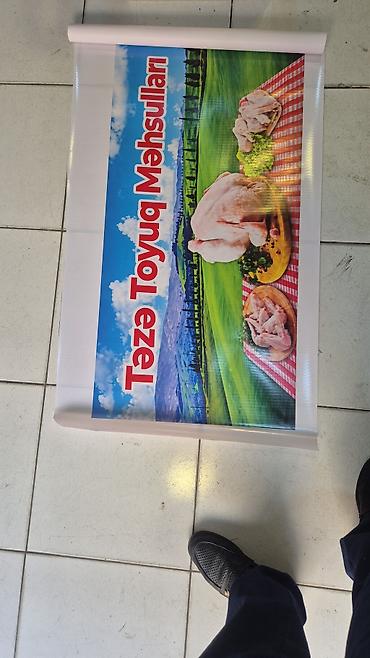 палаз: Banner vinil çapı. Reklam işləri. Flayer sadə 1000 ədəd - 65 azn 2500 — 1
