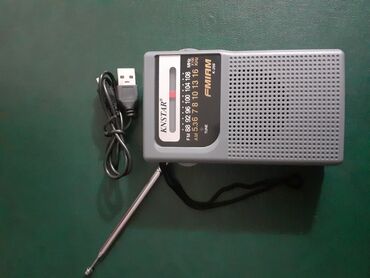 Digər TV və video məhsullar: Mini Radio Yenidir. Həm Saat batareyası ilə işləyir həm də telefon