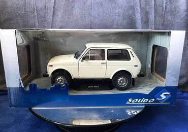 sapaşqi modelleri: Коллекционная модель Lada2121 Niva Cream White 1980 SOLIDO Art.