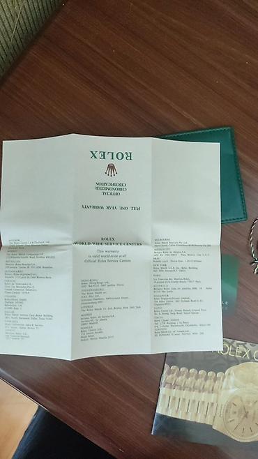 toy watch black: Məhsul: Rolex qol saatı (qara) Xüsusiyyətlər: - Korpus və qolbaq — 2