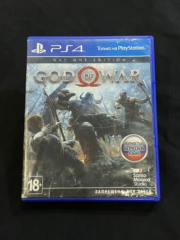 PS4 (Sony PlayStation 4): Продаю диск на PS4 Состояние хорошее, без дефектов God Of War