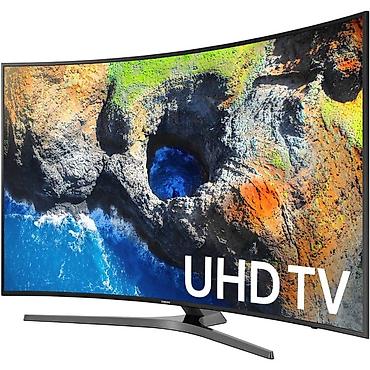 televizor fiqurları: Samsung UHD Curved TV 55 Ekran Pult üzərində - Ekran: Kavisli — 1