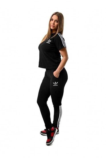 adidas kompleti: Adidas, L (EU 40), bоја - Crna na lalafo.rs adidas kompleti: Adidas, L (EU 40), bоја - Crna