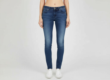 szerokie spodnie jeansowe h m: H&M, Jeansy damskie, rozmiar 2XS