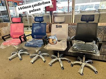uşaq mebeli genc oda: Ofis/kreslo modelləri – mesh arxa hissə və baş dəstəyi ilə - Rənglər — 1
