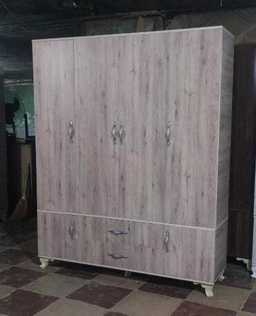 Dolablar: Yeni, Açılan, 4 qapılı Düz dolab, Qarderob, paltar dolabı, Azərbaycan — 6