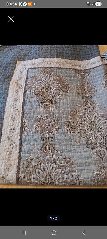yataq ortuleri: Yataq örtüyü – klassik naxışlı - Material: yüngül, yumşaq və — 1