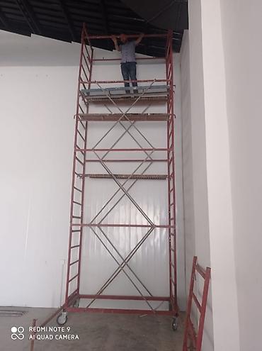 dəmir nərdivan: Lesa və Ayaqaltı İskələ İcarəsi. Fərqli ölçü və hündürlüklərdə olan — 4