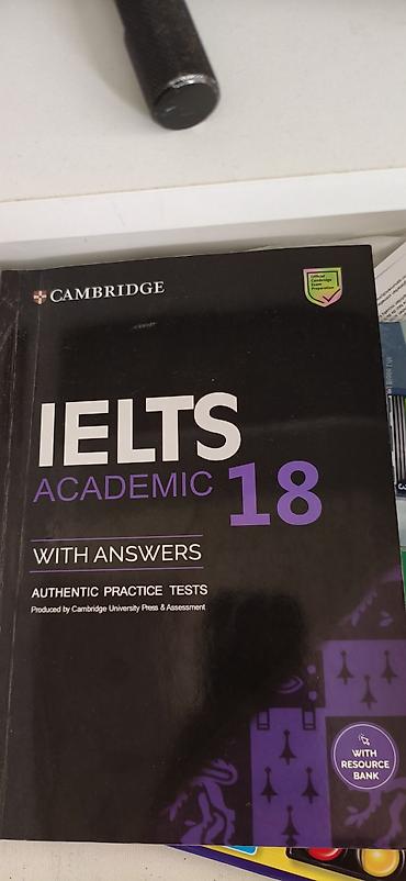 Книги и журналы: Məhsul: Cambridge IELTS Academic kitabları (orijinal hazırlıq — 1
