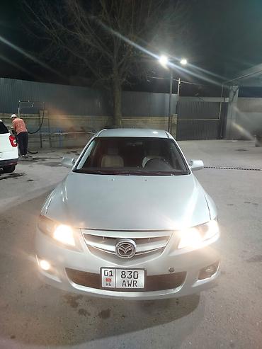 Унаа сатуу: Mazda 6: 2004 г., 2 л, Кол менен иштөөчү, Бензин, Седан — 4