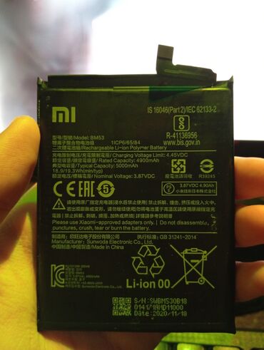 bakida akumlyatorlarin qiymeti: Xiaomi 10T Pro Bataryası az işlenib