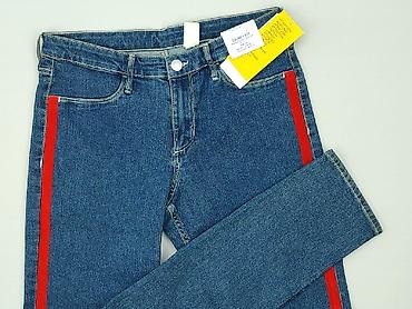 crop top: Spodnie jeansowe, H&M, 15 lat, 170, stan - Bardzo dobry — 1