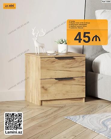 tumuckalar: Tumba – La Mini - Ölçülər: D 40 × H 50 × E 40 sm - Rəng seçimi — 1