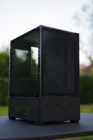 компьютеры block: ПК корпусу, Жаңы, Mini-ATX, түсү - Кара