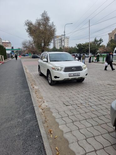 рус номер: Toyota Highlander: 2008 г., 3.5 л, Автомат, Бензин, Кроссовер