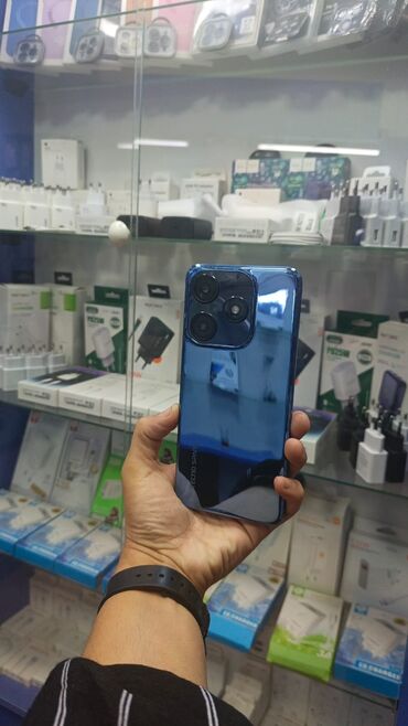 Tecno: Tecno Spark 10C, 128 ГБ, цвет - Серый, Гарантия, Кнопочный, Сенсорный