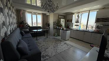 мкр кок жар: 2 комнаты, 66 м², Кок-Жар мкр Элитка, 12 этаж, Дизайнерский ремонт — 8