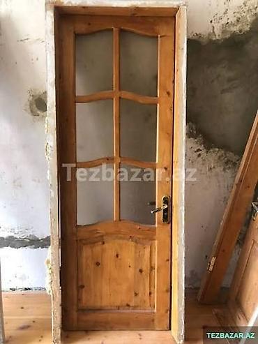 Qapılar və aksessuarlar: Məhsul: Taxta otaq qapıları (şüşəli və şüşəsiz modellər) Təsvir: - — 2