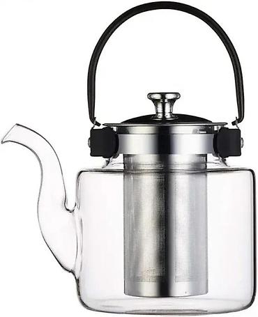 Čajnici: Stakleni čajnik sa infuzerom 1000ml NOVO. Opis proizvoda: Infuzer za — 1