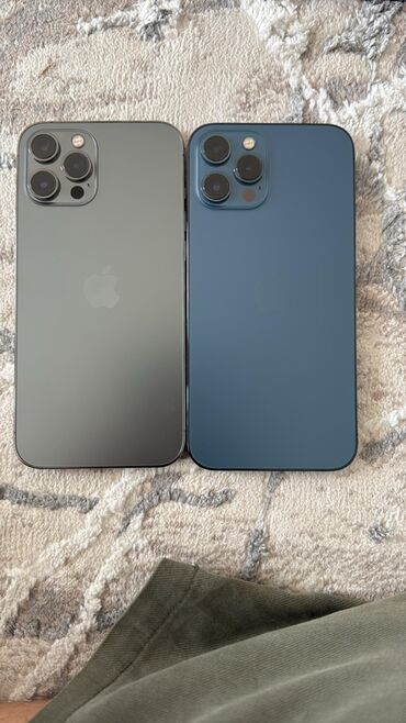 диспенсер б у: IPhone 12 Pro, Колдонулган, 128 ГБ, Көк, Коргоочу айнек, 76 %
