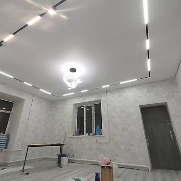 Натяжной потолок: Натяжной потолок Матовое Монтаж — 23