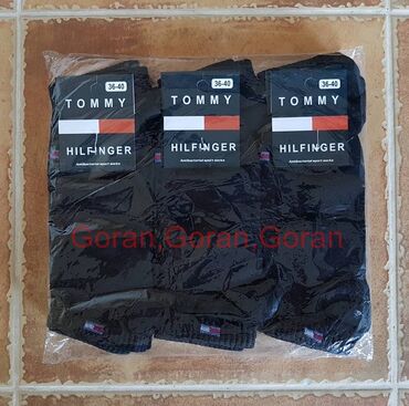 Čarape i donji veš: Muške pamučne čarape. Tommy hilfinger 3/4 muške pamučne čarape — 17