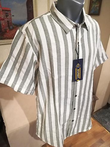 pull and bear muski prsluci: Kvalitetna muska pamucna kosulja sa kratkim rukavima. Odlicna muska — 3