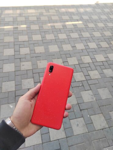 samsunq not 3: Samsung A02, 32 GB, rəng - Qırmızı, Düyməli
