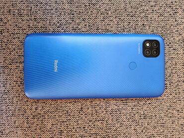 телефон 9с: Redmi, Redmi 9C, Б/у, 32 ГБ, цвет - Синий, 2 SIM