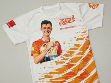 stradivarius sweter w paski: Koszulka dla mężczyzn, M, stan - Idealny