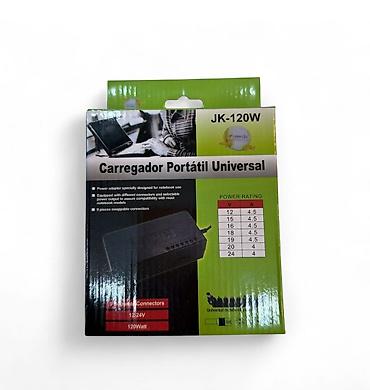 adaptor 12v 10a: Universal noutbuk adapteri JK-120W - Güc: 120W - Giriş: 100–240V AC — 3